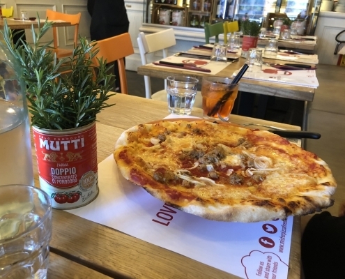 Glutenfree mister pizza Florence