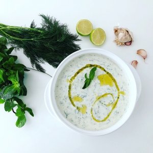 Glutenvrije Tzatziki Magimix