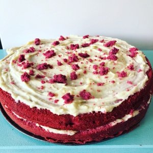 Red Velvet taart glutenvrij